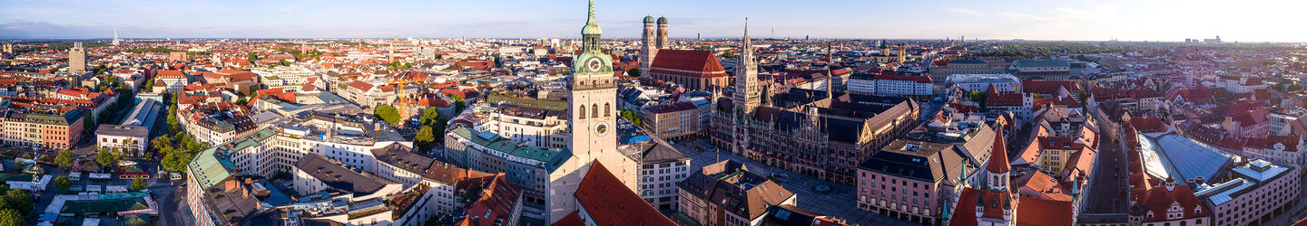 Luftaufnahme von München © iStock.com / pawel.gaul